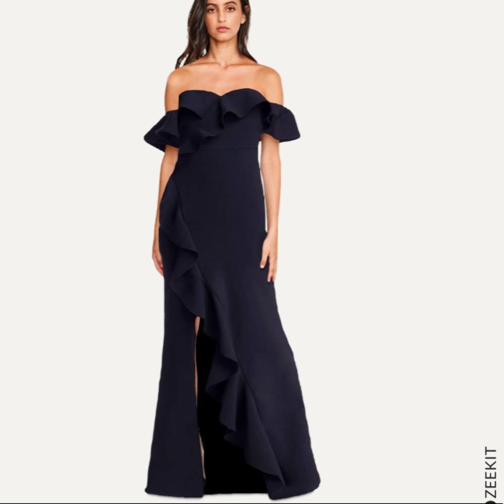 NWT Likely Miller Off thé Shoulder Gown